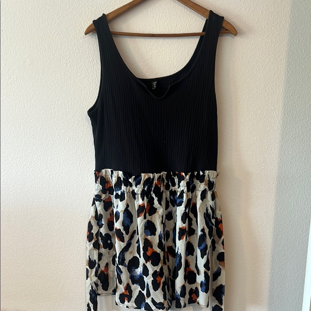 SHEIN Black and White Chic Jumpsuit